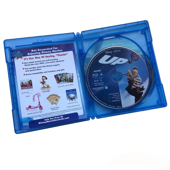 Disney Plush DUG Dog + UP Blu-Ray DVD Movie 3 Disc Set Disney Pixar Bonus - Picture 3 of 14